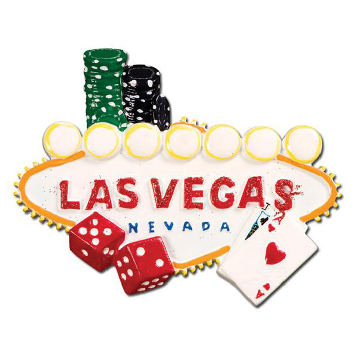 Las Vegas Christmas Ornament
