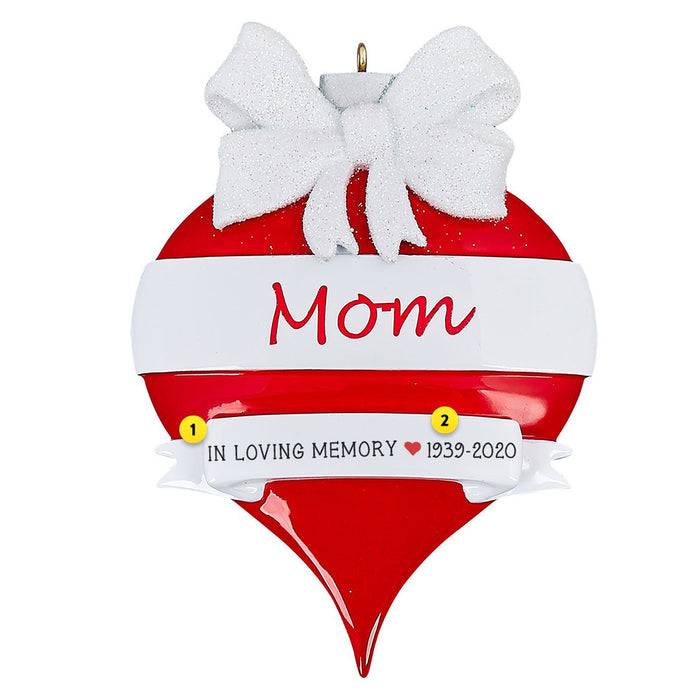 Mom Christmas Tree Ornament