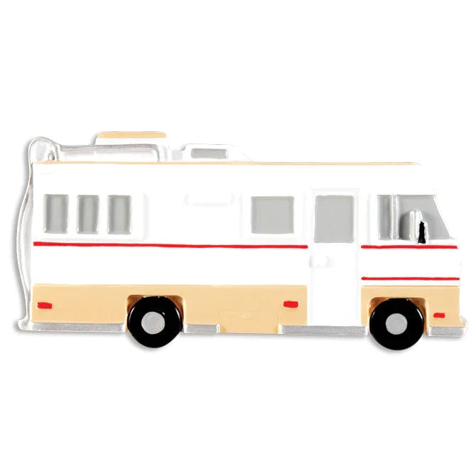 Personalized RV Camper Ornament