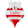 Sister Christmas Tree Ornament