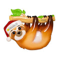 Sloth Christmas Ornament