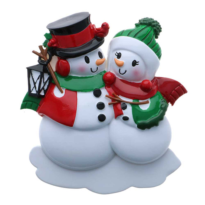 Snowcouple Ornament for the Christmas Tree