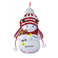 Sweet Grandson Snowboy Ornament for Christmas Tree