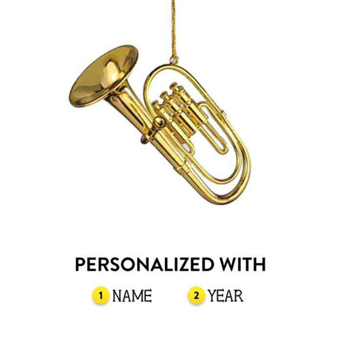 Tuba Christmas Ornament