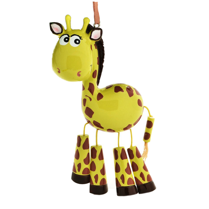 Personalized Zoo Animals Dangle Legs Ornament