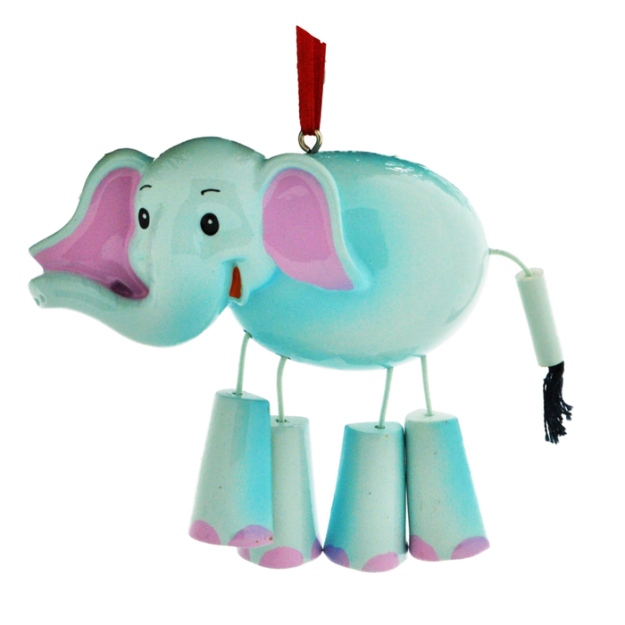 Personalized Zoo Animals Dangle Legs Ornament
