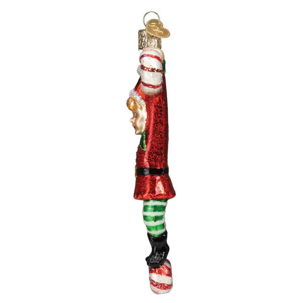 Playful Elf Ornament - Old World Christmas