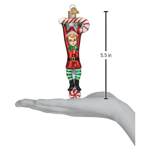 Playful Elf Ornament - Old World Christmas