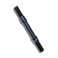 The Profile Hub Axle Front 14mm Cro-Mo (Mini/Elite), featuring threaded ends, appears on a white background.