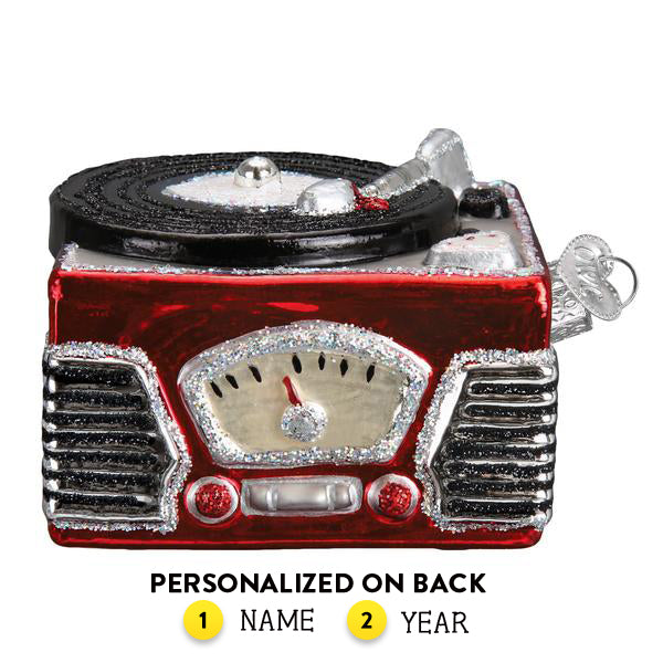Record Player Ornament - Old World Christmas