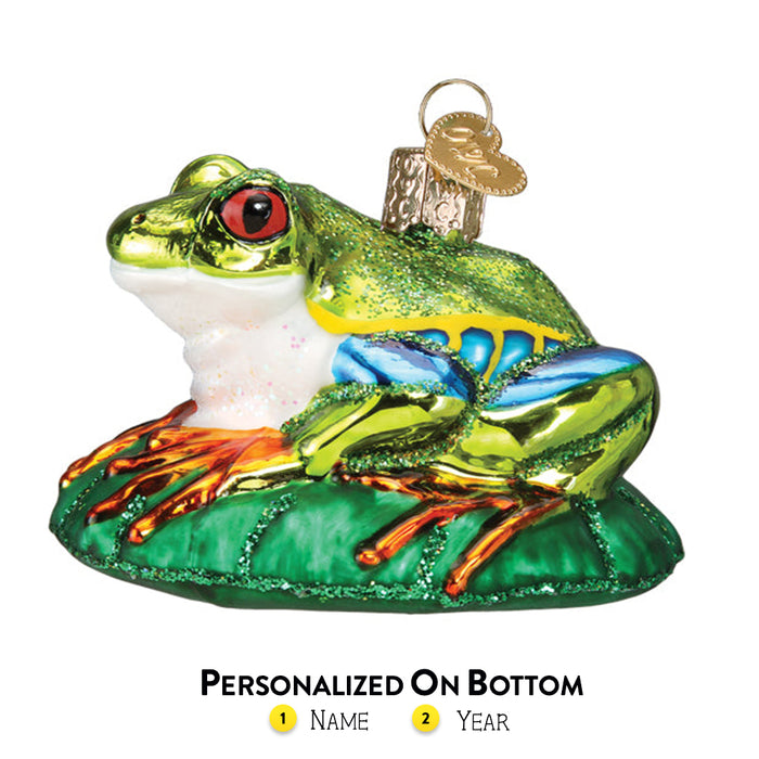 Red-Eyed Tree Frog Ornament - Old World Christmas