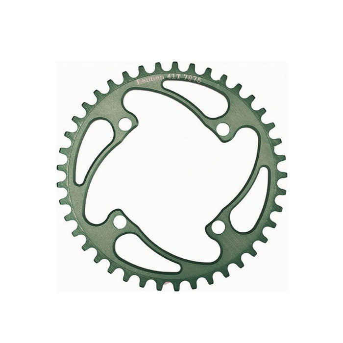 Rennen 4 Bolt 104 Chainring  / Green / 36T