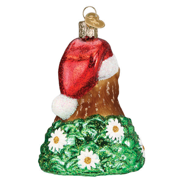 Santa Groundhog Ornament - Old World Christmas Back