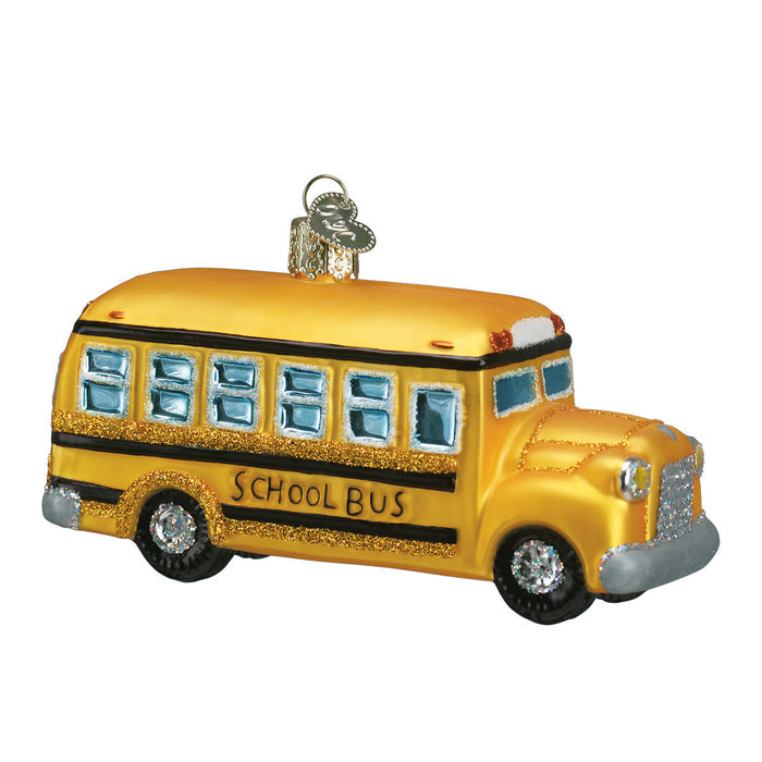 School Bus Ornament for Christmas Tree
