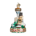 Seattle Skyline Ornament for Christmas Tree