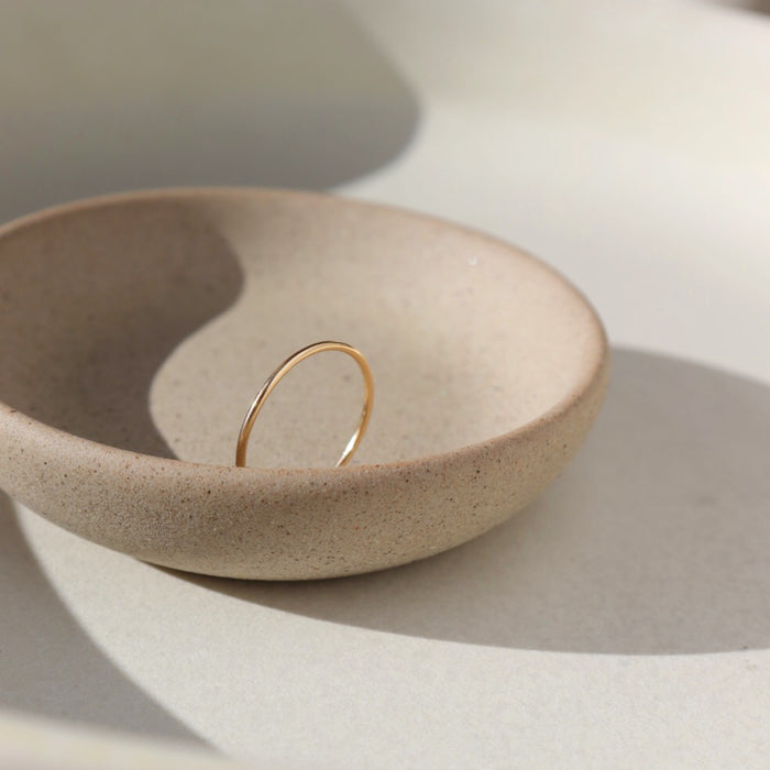 14k Gold Simple Band