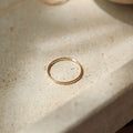 simple midi ring 14k gold filled or sterling silver handmade tarnish free jewelry