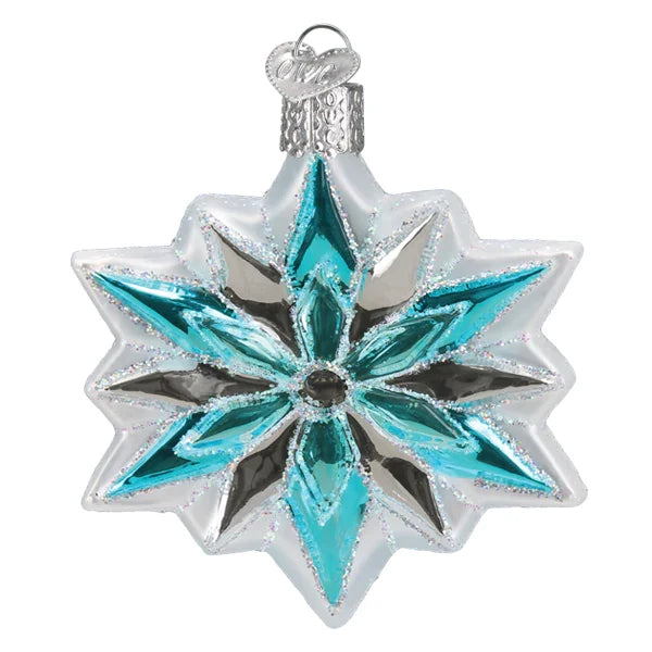 Snowflake Ornament - Old World Christmas Back