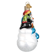 Snowman with Penguin Pal Ornament - Old World Christmas