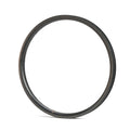 The Spectre V3 Lite Carbon Fiber 20 Inch 36H Brakeless Rim, in black T800 carbon fiber, is pictured upright on a white background with no spokes, tire, or hub visible.
