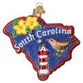 State of South Carolina Christmas tree ornament