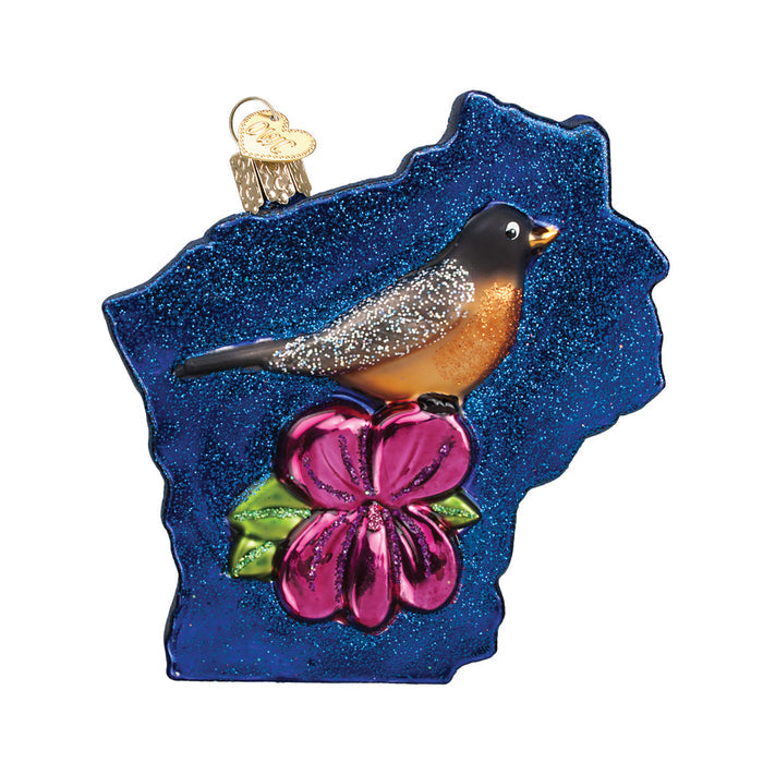 State of Wisconsin Ornament - Old World Christmas