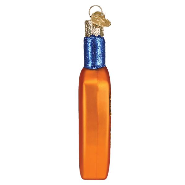 Glass Sunscreen Bottle Christmas tree ornament