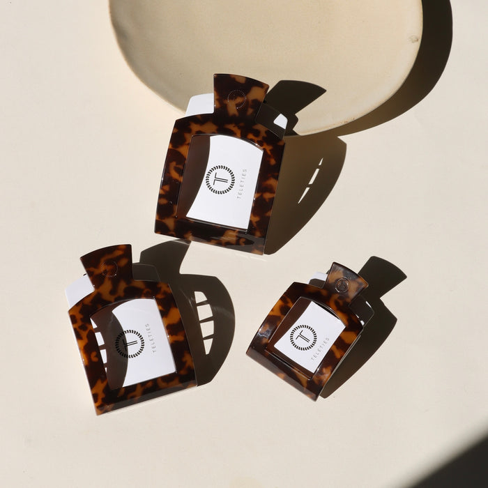 TELETIES - Square Flat Hair Clip