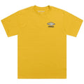 The TLD 25.1 Carb SS T-Shirt in yellow features a small logo on the left chest, ideal for stylishly repping TLD.
