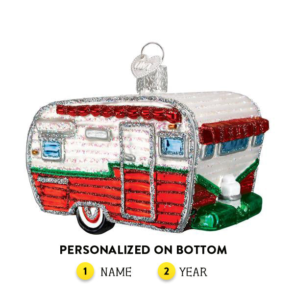 Travel Trailer Ornament - Old World Christmas
