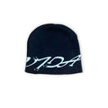 The V1DA Reversible Beanie is a black acrylic hat with a bold white sublimated print and star accents on the front. v1da.co.