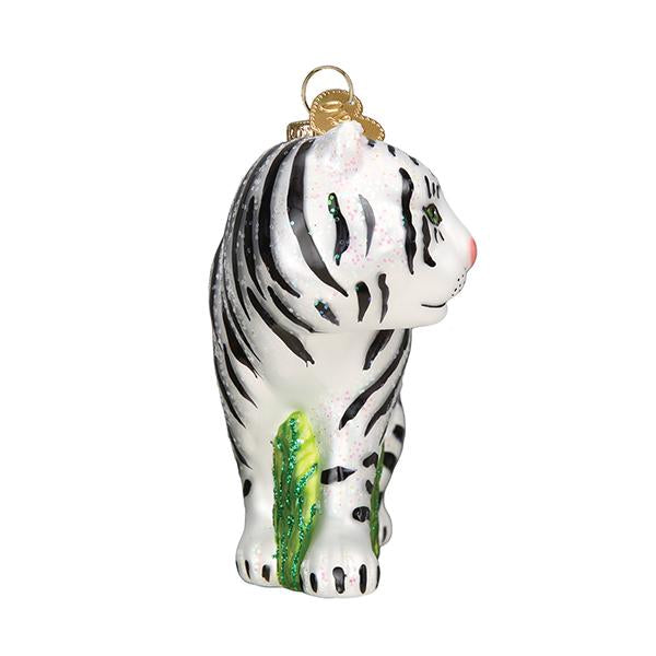 White Tiger Ornament - Old World Christmas
