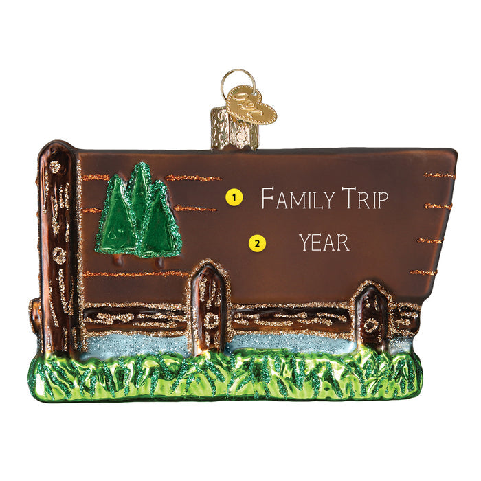 Yellowstone National Park Ornament - Old World Christmas