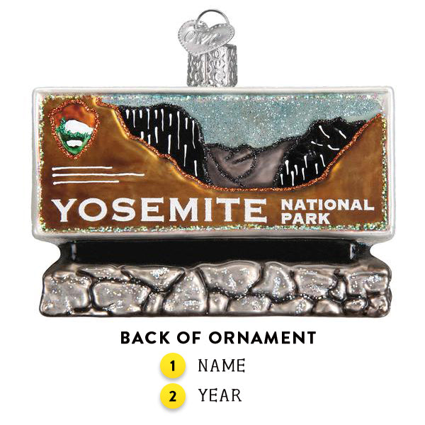 Old World Christmas Yosemite National Park Christmas Tree Ornament 36172