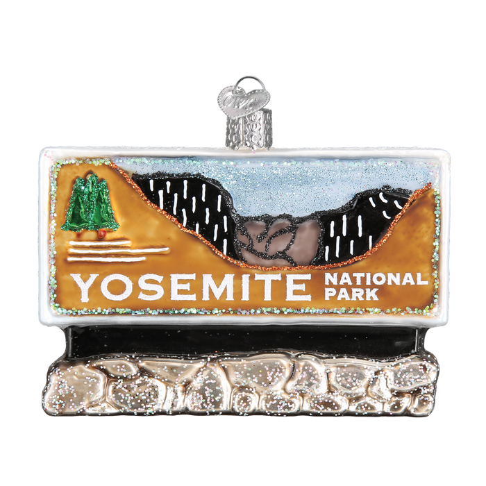 Old World Christmas Yosemite National Park Christmas Tree Ornament 36172